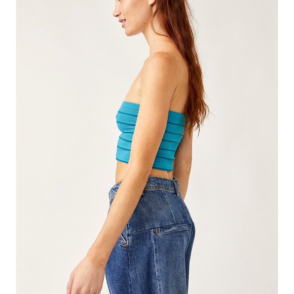 🎉LAST CHANCE🎉 FREE PEOPLE Striped Amelia Bandeau / Shore House - Picture 3 of 7